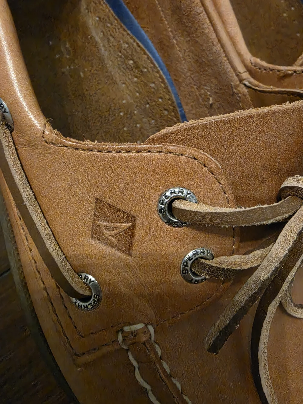 Sperry Men's Leather Boat Shoes - Tan